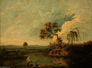 River Landscape — Richard Wilson