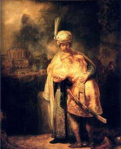 David Et Jonathan, St Petersbourg — Rembrandt Van Rijn, Baroque