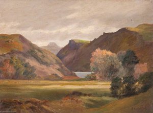 Glimpse Of Raasay From Portree, Skye — Robert Lillie