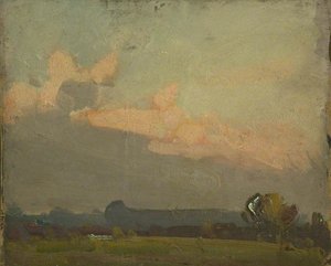 Landscape (verso) — Herbert Rollett