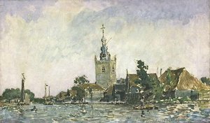 The Village Of Overschie En Hollande — Johan Barthold Jongkind