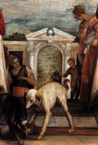 Feast At The House Of Simon (detail) — Paolo Veronese