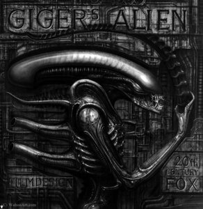 hr giger alien IV