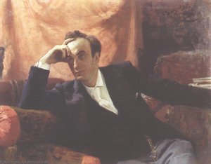 Portrait Of Actor And Dramatist Grigory Grigorievich Ghe — Ilya Yefimovich Repin