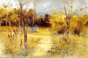 Orchard At Box Hill — Charles Edward Conder