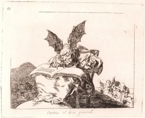 Contra El Bien General 1 — Francisco José De Goya Y Lucientes