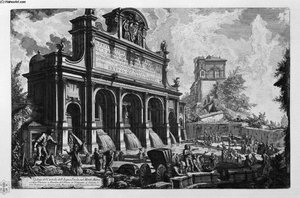 The Castle Of The Acqua Felice — Giovanni Battista Piranesi