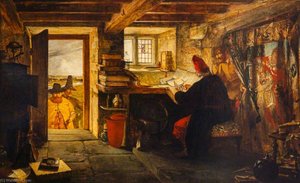 Hudibras And Ralph Visiting The Astrologer (from Butler's 'hudibras') — William Fettes Douglas