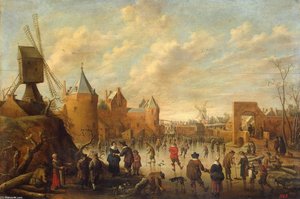 Winter In A Dutch Town