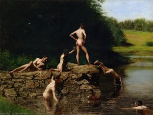 Swimming — Thomas Eakins, Contemporary Realism