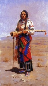 Indian Buck — Charles Marion Russell