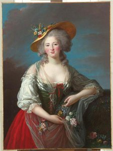 Elisabeth De France, Dite Madame Elisabeth (1764 1794) — Louise Élisabeth Vigée Le Brun
