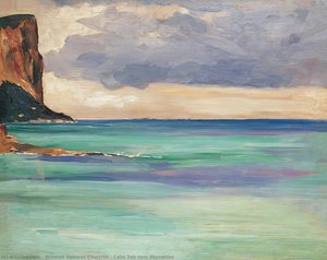Calm Sea Near Marseilles — Winston Spencer Churchill