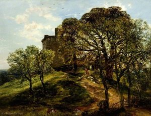 Castle Campbell, Springtime — Alexander Fraser