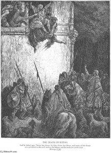 The Death Of Jezebel — Paul Gustave Doré