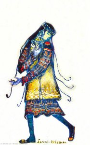 Girl — Nicholas Roerich