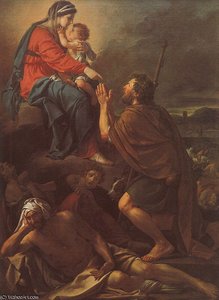 Saint Roch — Jacques-louis David