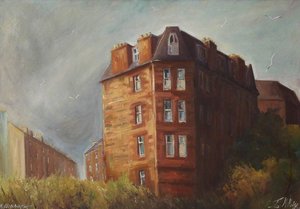 By Easter Road, Railway Line — Ivor M Mackay