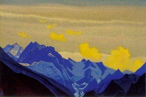 Glaciers Of Himalayas — Nicholas Roerich, Symbolism
