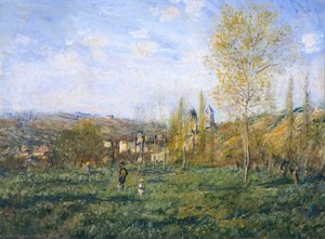 Springtime In Vetheuil — Claude Monet