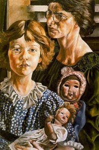Hilda, Unity And Dolls — Sir Stanley Spencer