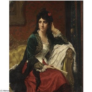 Portrait Of A Lady — Jan Frederik Pieter Portielje