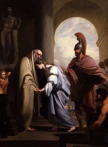 Chryseis Returned To Her Father Chryses — Benjamin West
