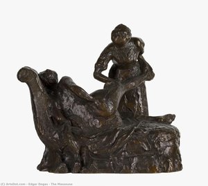 The Masseuse — Edgar Degas, Contemporary Realism