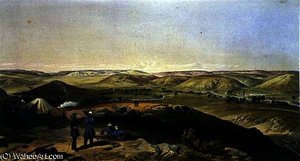 Valley Of The Tchernaya — William Simpson