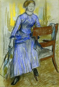 Helene Rouart (mme. Marin) — Edgar Degas