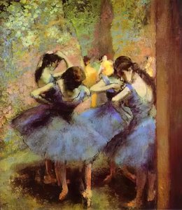 Blue Dancers — Edgar Degas