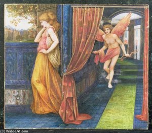 Cupid And Psyche — John Roddam Spencer Stanhope