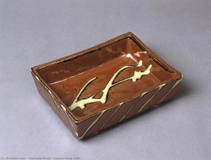 Square Tray With — Hamada Shōji