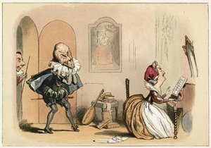 Queen Elizabeth I And The Scotch Ambassador — Richard Doyle