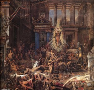 The Suitors — Gustave Moreau
