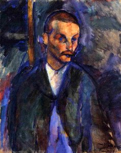 The Peasant From Livorno — Amedeo Clemente Modigliani, Expressionism