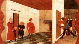 Miracle Of The Desecrated Host (scene 2) — Paolo Uccello, Early Renaissance