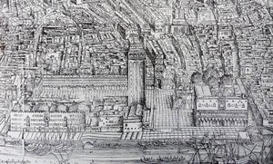 Map Of Venedig — Jacopo Barbari