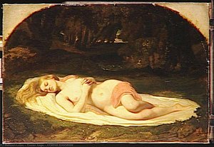 Nymphe Endormie — Tissier Ange
