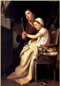 The Thank Offering — William-adolphe Bouguereau