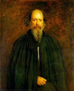 Portrait Of Lord Alfred Tennyson — Sir John Everett Millais, Pre-raphaelite Brotherhood
