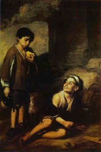 Two Peasant Boys — Bartolomé Esteban Murillo