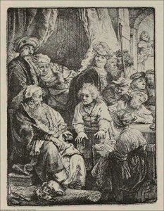 Jacob Telling His Dreams — Rembrandt Van Rijn, Baroque