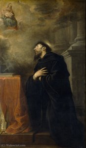 Vision Of St. Augustine — Mateo The Younger Cerezo
