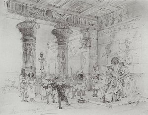Pharaoh's Palace — Vasily Dmitrievich Polenov