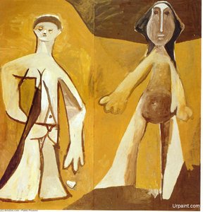 Man And Woman — Pablo Picasso, Cubism