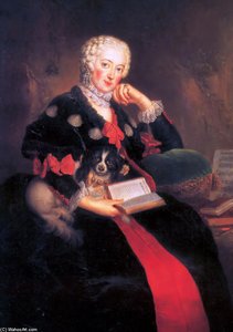 Countess Wilhelmine Von Brandenburg Bayreuth — Antoine Pesne