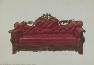 Settee (eagle) — Earl Steffa Moran