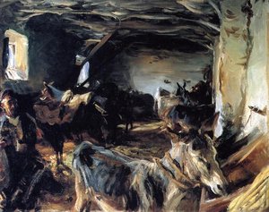 Stable At Cuenca — John Singer Sargent