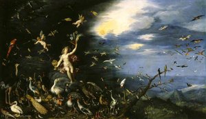 Four Elements Air — Jan The Younger Brueghel